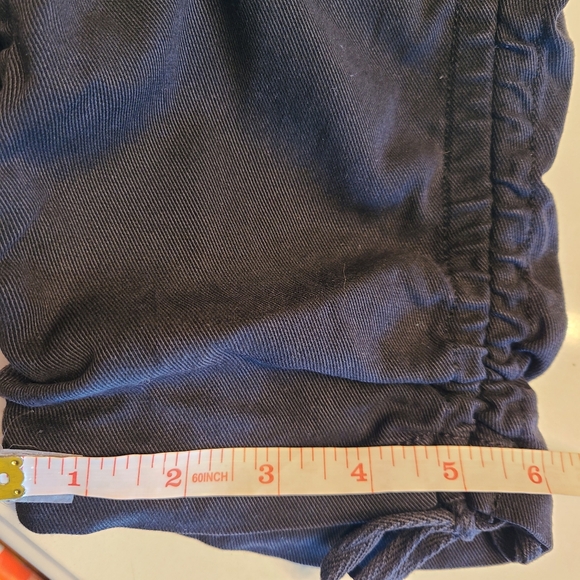 Torrid Premium Cropped Twill Pants with Gathered Ankle Ties - Picture 10 of 11